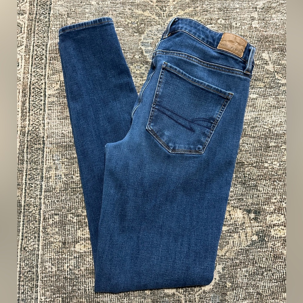 Women’s American Eagle Outfitters Dark Blue Jeans
